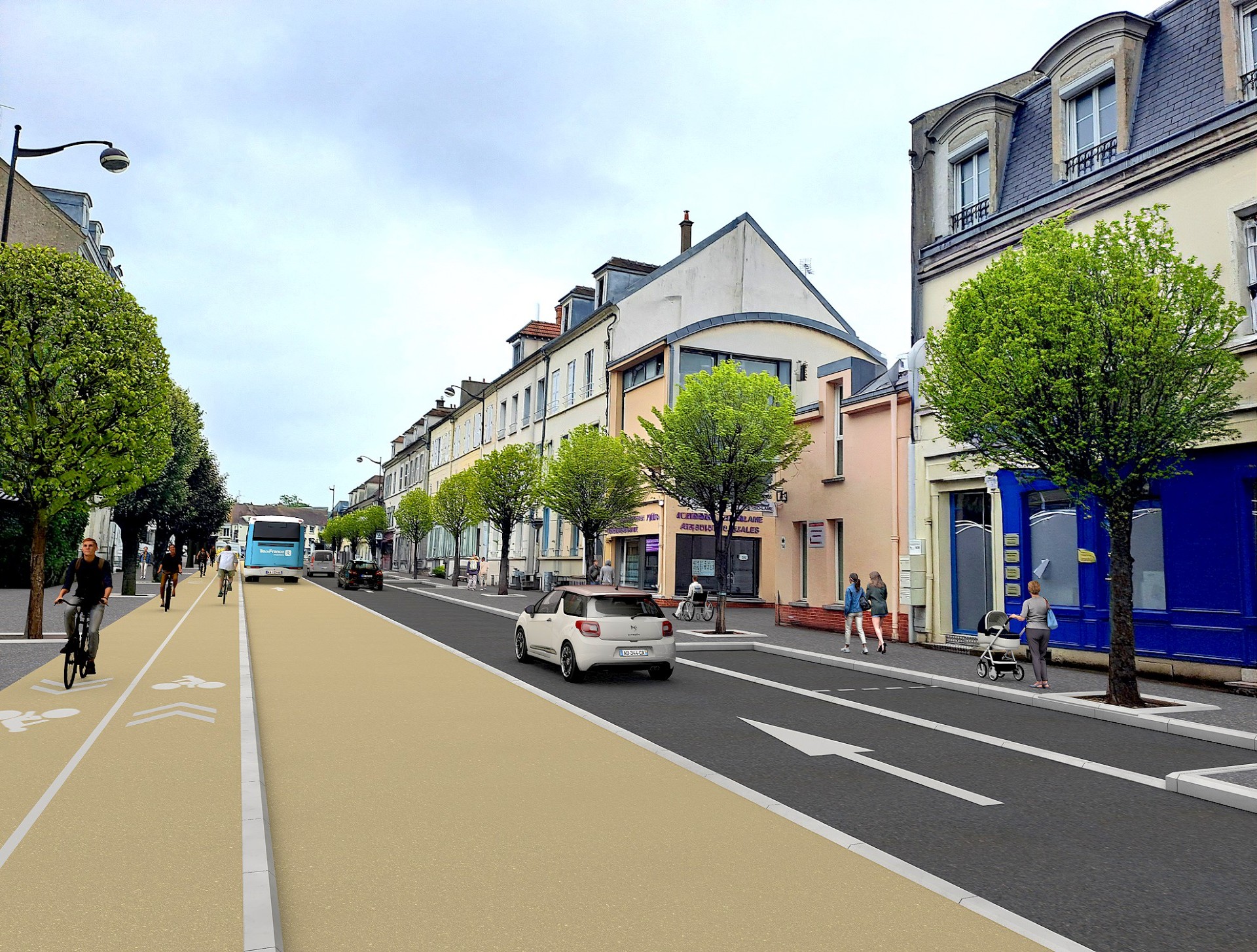 Aménagement boulevard Gambetta