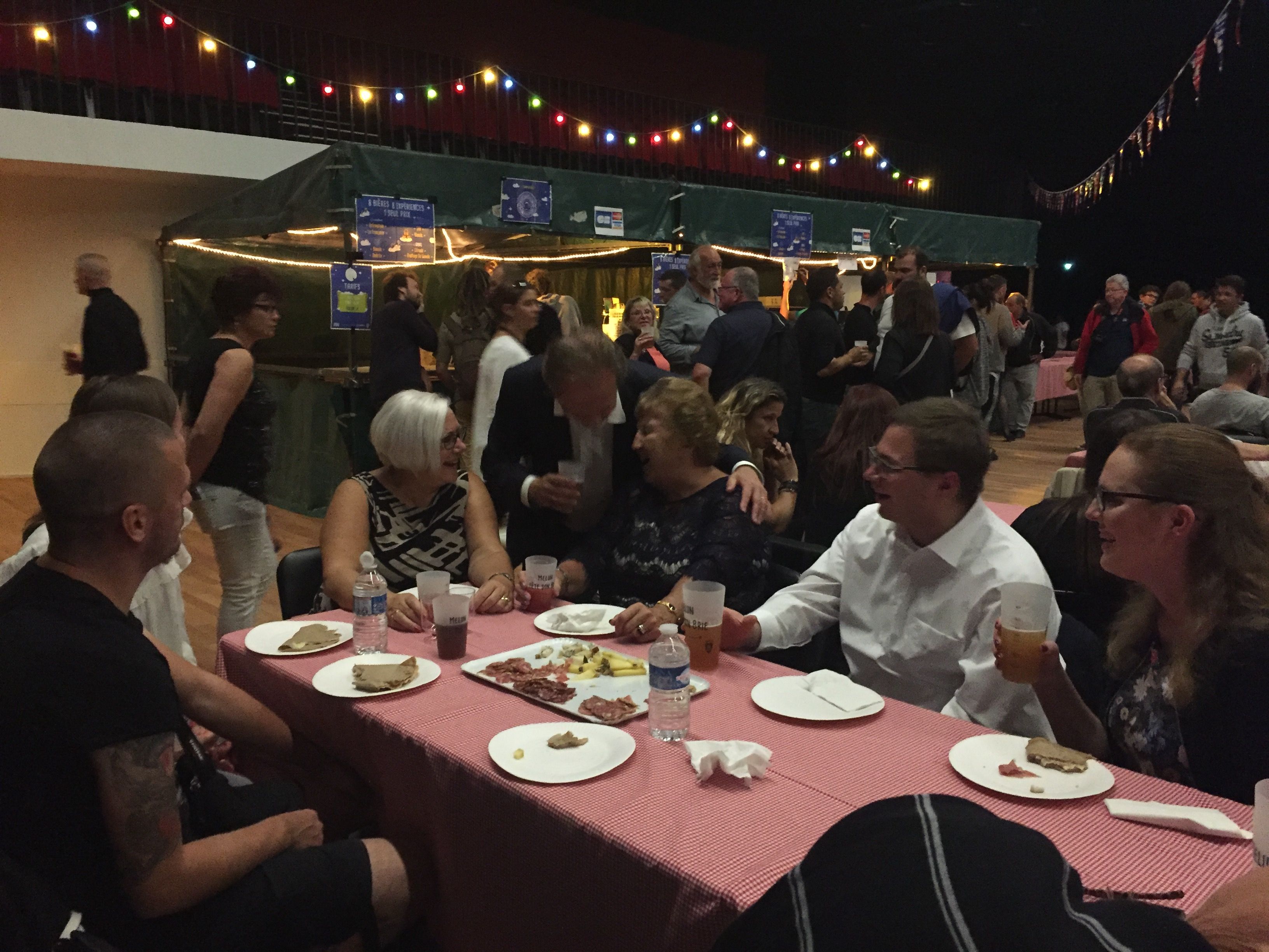 Grande Soirée des Terroirs avec Le Maire Louis Vogel et la déléguation étrangère