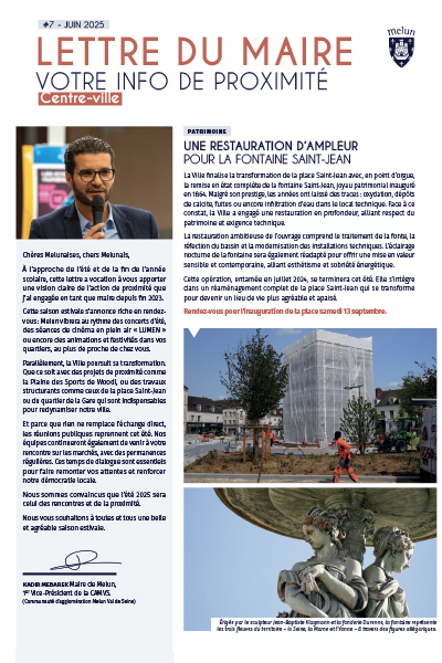 Lettres du Maire #7 - JUIN